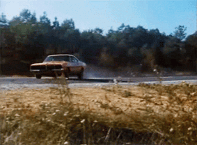 Dukes Of Hazzard General Lee Car Battle GIF