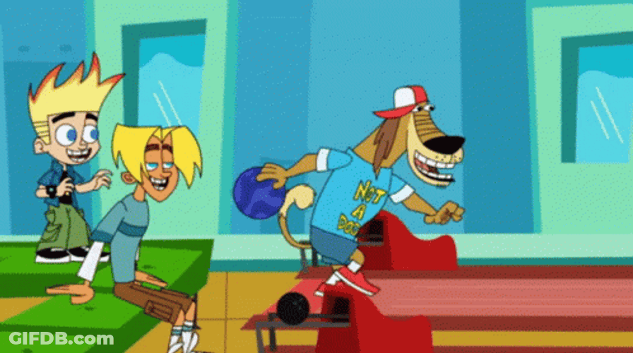 Dukey Bowling Alley Adventure GIF
