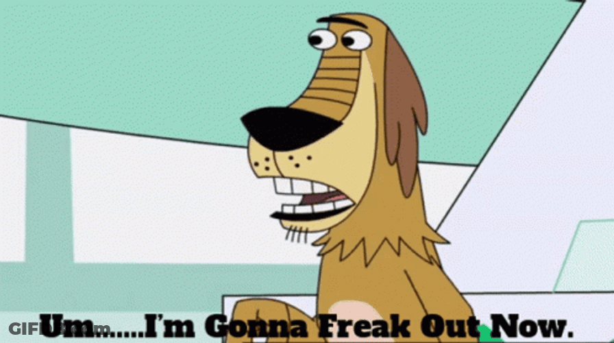 Dukey Im Gonna Freak Out Now GIF