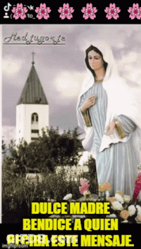 Dulce Madre Blesses Receiver GIF