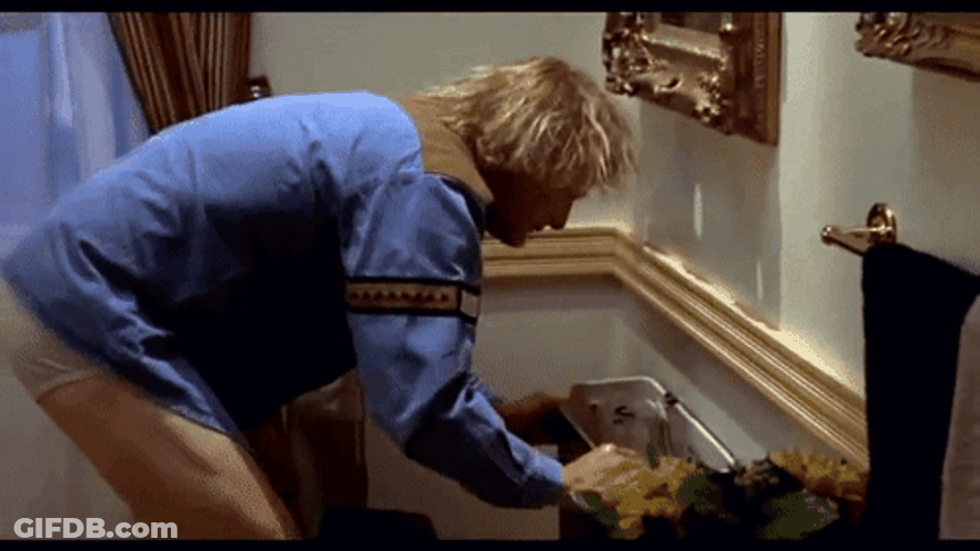 Dumb And Dumber Bathroom Emergency Situation GIF