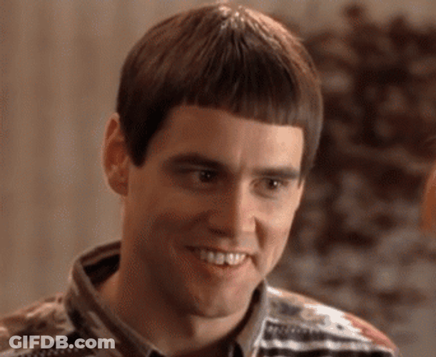 Dumb And Dumber Bathroom Screams On Excitement GIF
