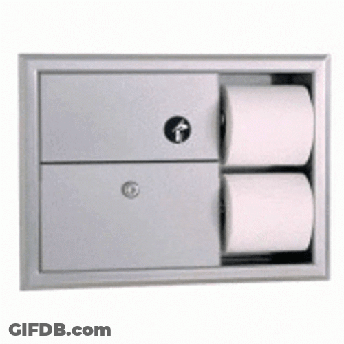 Dumb And Dumber Bathroom Toilet Paper Holder GIF
