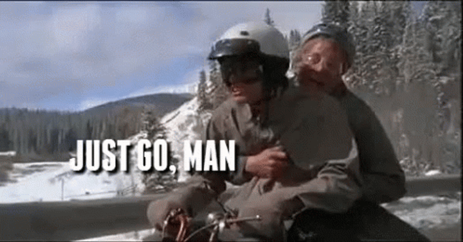 Dumb And Dumber Just Go Man GIF