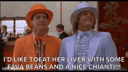 Dumb And Dumber Silence Of The Lambs Scene GIF