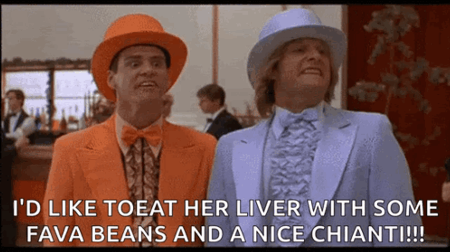 Dumb And Dumber Tuxedo I'd Like To Eat GIF