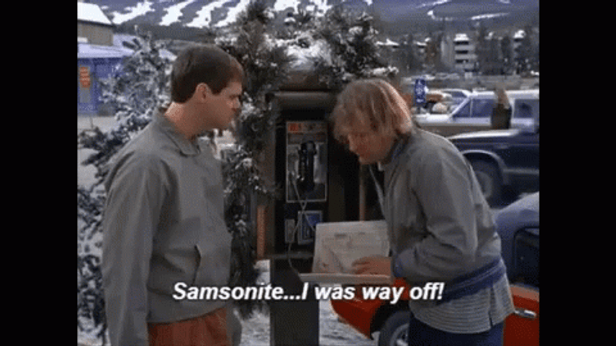 Dumb And Dumber Tuxedo I Was Way Off GIF