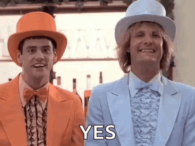 Dumb And Dumber Tuxedo Yes GIF