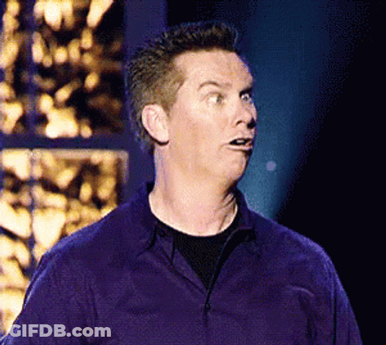 Dumb Brian Regan GIF