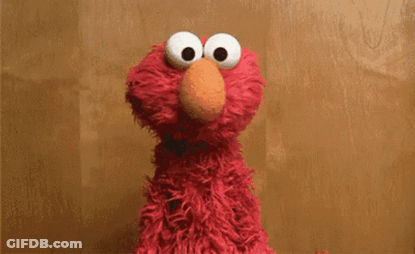 Dumb Elmo Says I'm An Idiot GIF