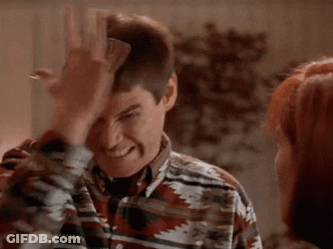 Dumb Jim Carrey Head Punch GIF