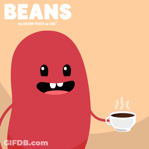 Dumb Ways To Die Drinking Coffee GIF