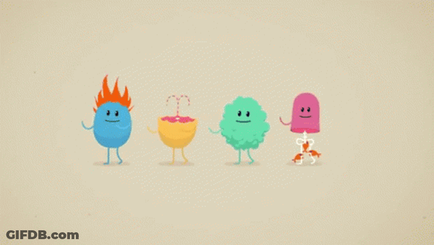 Dumb Ways To Die Level One Characters Dance GIF