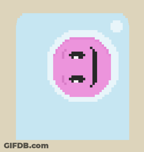 Dumb Ways To Die Pixelated Box Spinning GIF