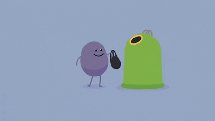 Dumb Ways To Die Throwing Trash Boomerang GIF