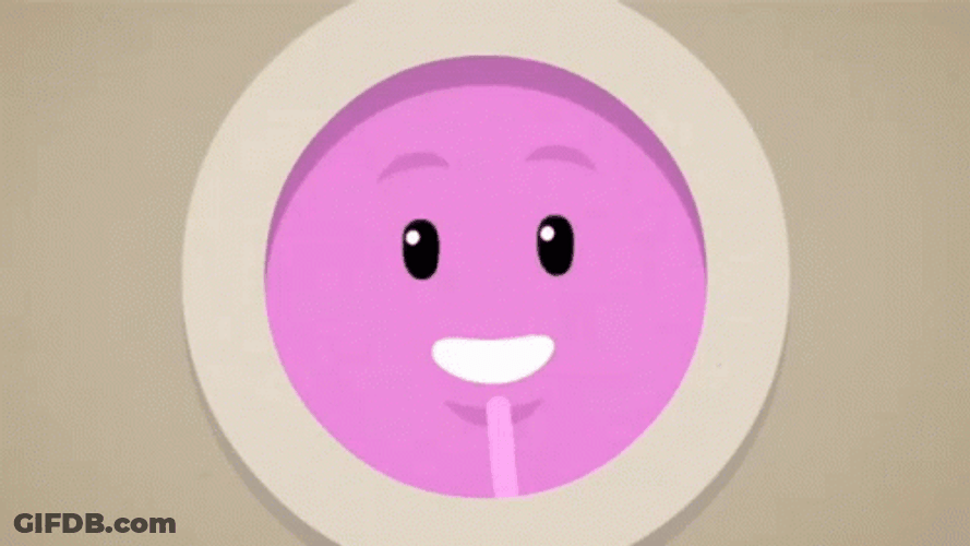 Dumb Ways To Die Winking Then Spinning GIF