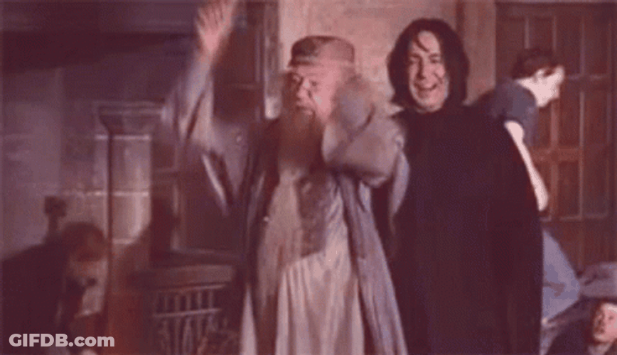 Dumbledore Sorting Saturday GIF