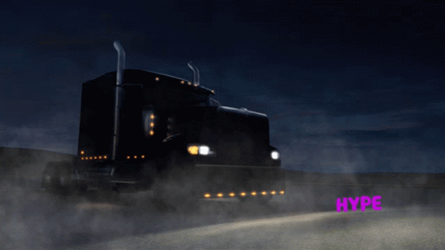 Dump Truck Bouncing Hype GIF