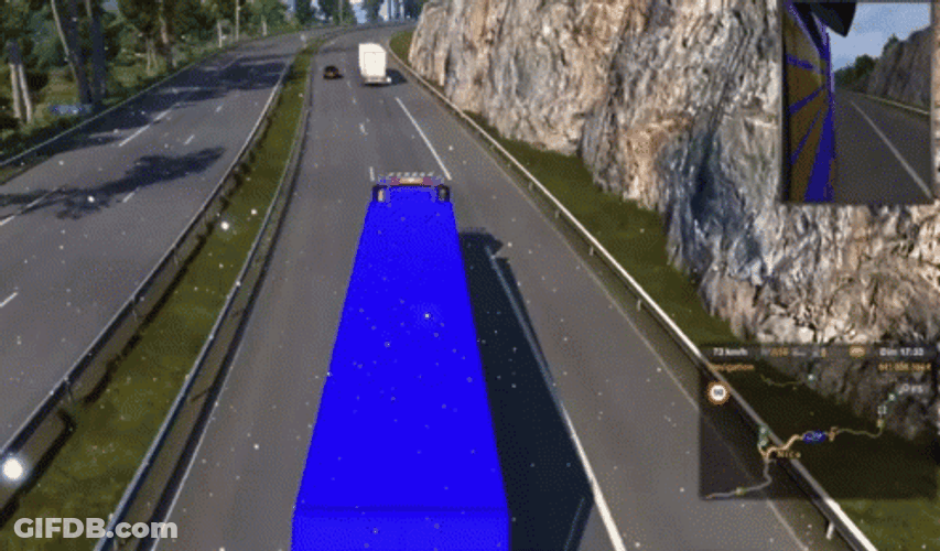 Dump Truck Simulation Crashing GIF