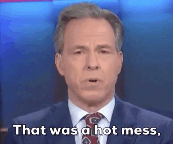 Dumpster Fire News Report GIF