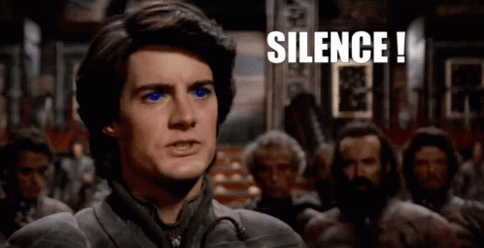 Dune Angry Kyle McLachlan GIF