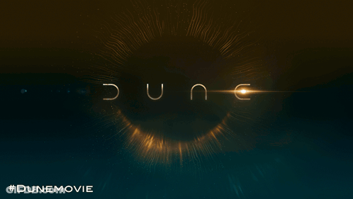 Dune Part Three Poster With Eye In Background GIF