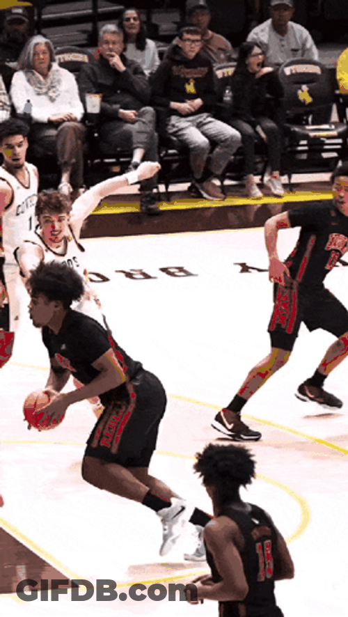 Dunk Ball Unlv Basketball Game GIF
