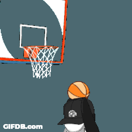 Dunk Dunked Sticker GIF