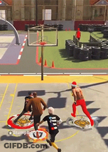 Dunk Stumpy GIF