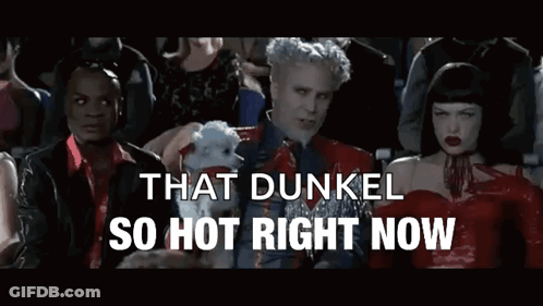 Dunkel So Hot Right Now GIF