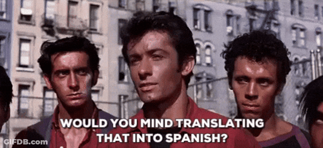 Duolingo George Chakiris GIF