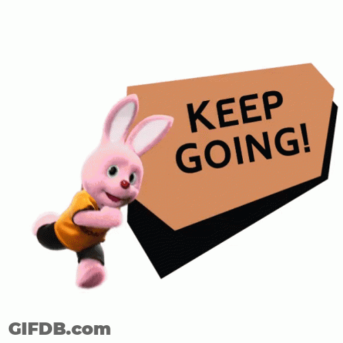 Duracell Bunny Keep Going GIF
