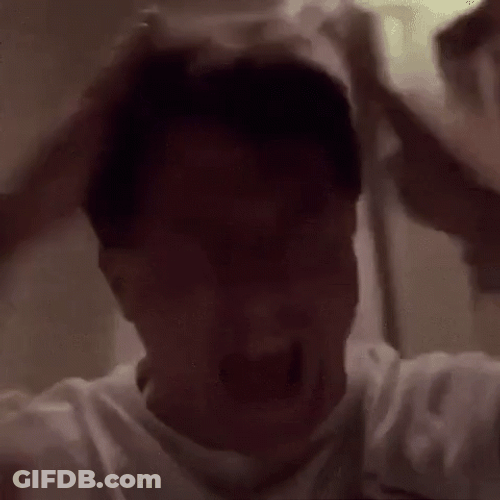 Dustin Hoffman Rain Man Having Tantrums GIF