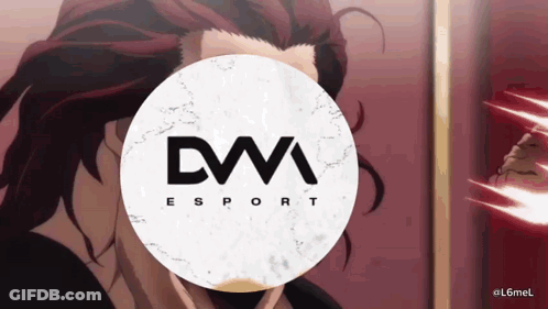 Dw Esport Logo Red Background GIF