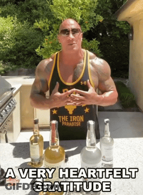 Dwayne Johnson Heartfelt Appreciation GIF