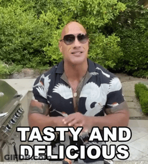 Dwayne Johnson Tasty And Delicious GIF