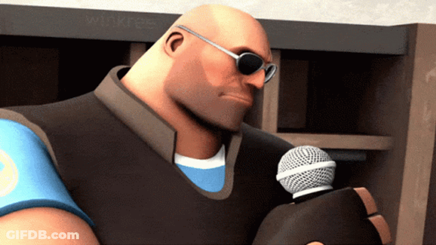 Dwayne TF2 Rock Eyebrow GIF