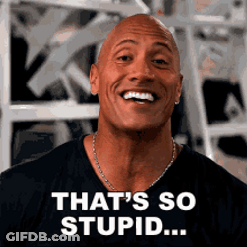 Dwayne The Rock On Stupid And Funny GIF