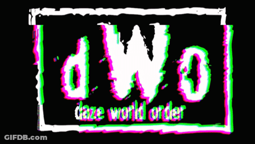 DWD Daze World Order Logo GIF
