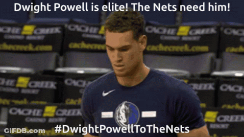 Dwight Powell Is Elite The Nets Need Him GIF