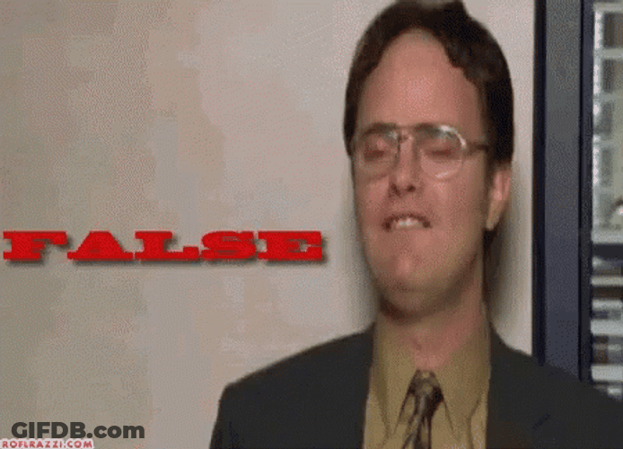 Dwight Schrute False The Office GIF