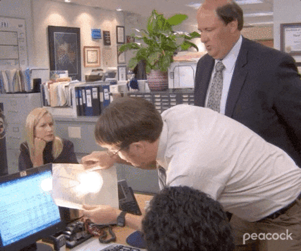 Dwight Schrute Found A Clue The Office GIF