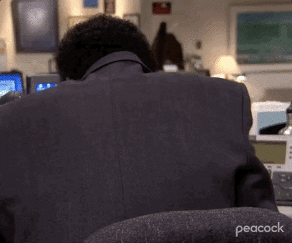 Dwight Schrute Funny Hair GIF