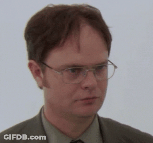 Dwight Schrute Wicked Smile GIF