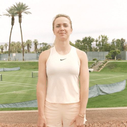 Dying Laughing Elina Svitolina GIF