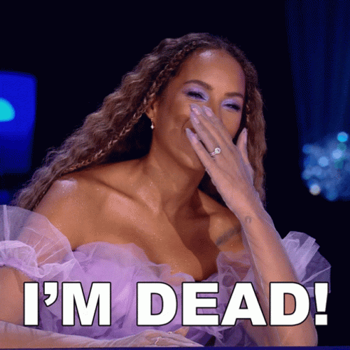 Dying Laughing Leona Lewis I'm Dead GIF