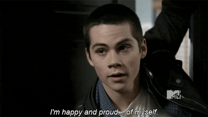 Dylan Happy And Proud Of Himself GIF
