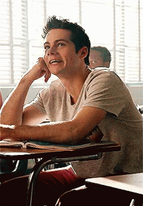 Dylan O'Brien Class Fist Pump GIF