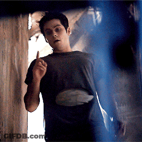 Dylan O'Brien Hand Gesture Void Stiles GIF