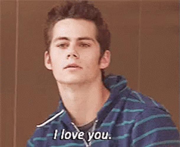 Dylan O'Brien I Love You GIF